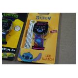 *3* LED Watches - Sonic, TMNT, Lilo & Stitch