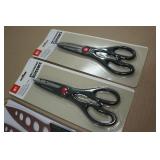 Copper Knife Set and Scissors