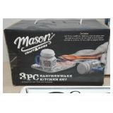 3-Piece Mason Jar Kitchen Set and Signs