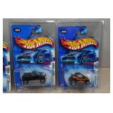 Hot Wheels - 2004 First Editions - Batmobile, Tomohawk, Hummer
