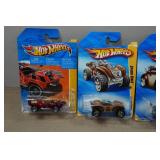 Hot Wheels - First Editions - Sting Rod, Spider Rider, Red Bird, Rapid Response