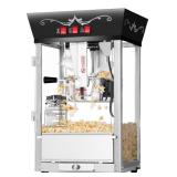 Great Northern Popcorn Company 8oz Kettle Matinee Popcorn Machine - Black