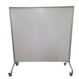 Double Sided Magnetic Whiteboard on wheels 66x60 Retail $799