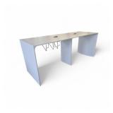 Conference Table w/ Power and 8 Chairs 108x36x42