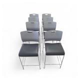 Conference Table w/ Power and 8 Chairs 108x36x42