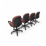 4 Fully Adjustable Haworth Accolade Task Chairs