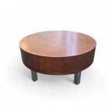 360 Degree Circular Coffee Table 31x15