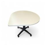 *Voted best table 1990* Tear Drop Table on Wheels 36x42