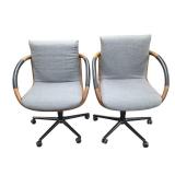 2 Herman Miller Geiger Full Loop Task Chairs Retail $2045 Each