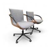 2 Herman Miller Geiger Full Loop Task Chairs Retail $2045 Each