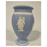 Wedgwood Blue Jasperware "Bountiful" Vase