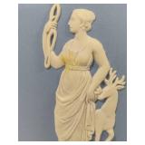 Wedgwood Blue Jasperware "Bountiful" Vase