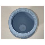 Wedgwood Blue Jasperware "Bountiful" Vase