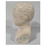 L.N. Fowler Phrenology Head Bust