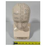 L.N. Fowler Phrenology Head Bust
