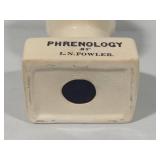 L.N. Fowler Phrenology Head Bust