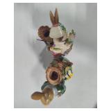Fitz and Floyd Classic Easter Old World Rabbits Candle Holders