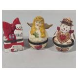 Villeroy & Boch 1748 Holiday Trinket Boxes *New in Box*