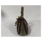 Mary Frances Beaded Flower Purse