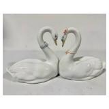 Lladro "Endless Love" Porcelain Swan Figurine #6585