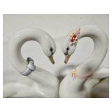 Lladro "Endless Love" Porcelain Swan Figurine #6585