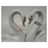 Lladro "Endless Love" Porcelain Swan Figurine #6585