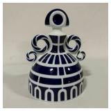 Sargadelos "Menina" Porcelain Blue and White Hand Crafted Figurine