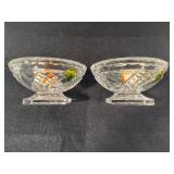 Waterford Crystal "Arcade" Votive Candle Holder w/Candles *New in Box*