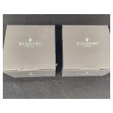Waterford Crystal "Arcade" Votive Candle Holder w/Candles *New in Box*