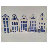Delft Canal House Figurines