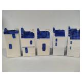 Delft Canal House Figurines