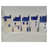 Delft Canal House Figurines
