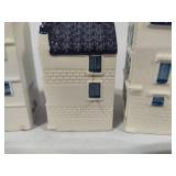 Blue Delft Houses Exclusively Made for KLM by Bols