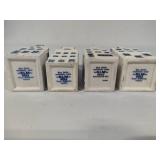 Blue Delft Houses Exclusively Made for KLM by Bols