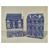 Delft Hand Painted Miniature Shop/House