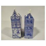 Delft Hand Painted Miniature Shop/House