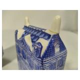 Delft Hand Painted Miniature Shop/House