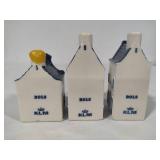 Blue Delft Houses Exclusively Made for KLM by Bols
