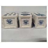 Blue Delft Houses Exclusively Made for KLM by Bols