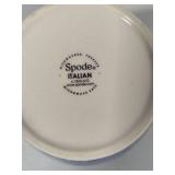 Spode Blue Italian Garlic Pot