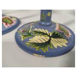 Hand Painted Wooden Hat Stands