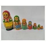 Russian Folk Art Nesting Dolls
