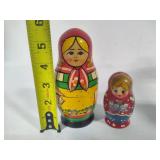 Russian Folk Art Nesting Dolls