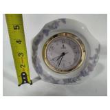 Lladro Floral Table Clock