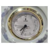 Lladro Floral Table Clock