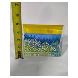 Signed Helja Liukko-Sundstrom "Warmth of the Sun" Glass Art