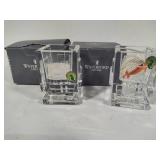 Waterford Crystal "Metropolitan" Votive Holders *New in Box*