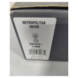 Waterford Crystal "Metropolitan" Votive Holders *New in Box*