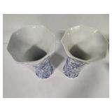 Two Blue/White Porcelain Vases