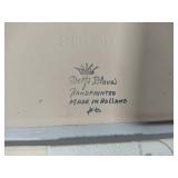 Delft Blue Tiles Featuring Various Trades